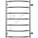 Полотенцесушитель Terminus Классик с боковым подключением П7 40x80 см 7 перекладин