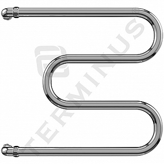 Полотенцесушитель Terminus М-образный БШ 50x50 см