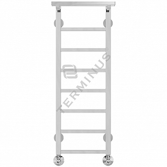 Полотенцесушитель Terminus Контур с полкой П8 30х90 см 8 перекладин