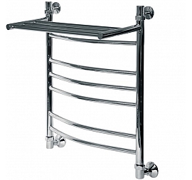 Полотенцесушитель Ника Arc ЛД (г2) лесенка с полкой 60х50 см