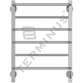 Полотенцесушитель электрический Terminus Евромикс Квадро П6 48х65 см 6 перекладин