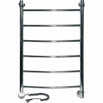 Полотенцесушитель электрический Ника Arc ЛД L 80x50 см 6 перекладин