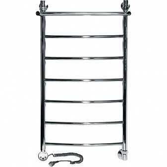 Полотенцесушитель электрический Ника Arc ЛД L с полкой 100x50 см 7 перекладин