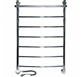 Полотенцесушитель электрический Ника Arc ЛД L с полкой 100x60 см 7 перекладин