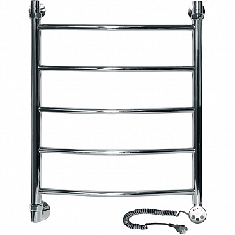 Полотенцесушитель электрический Ника Arc ЛД R с полкой 60x50 см 5 перекладин