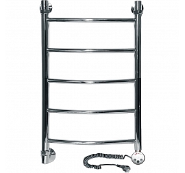 Полотенцесушитель электрический Ника Arc ЛД R с полкой 60x40 см 5 перекладин