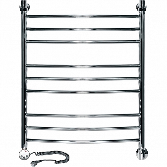 Полотенцесушитель электрический Ника Arc ЛД (г2) L 80х60 см 9 перекладин