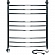 Полотенцесушитель электрический Ника Arc ЛД (г2) R 80х60 см 9 перекладин
