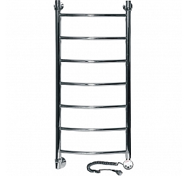 Полотенцесушитель электрический Ника Arc Arc ЛД R с полкой 100x40 см 7 перекладин