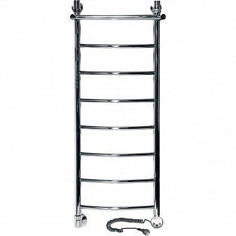Полотенцесушитель электрический Ника Arc ЛД R с полкой 120x40 см 8 перекладин