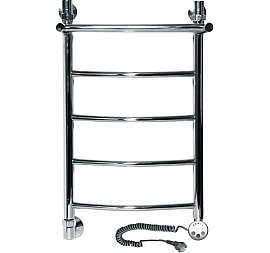 Полотенцесушитель электрический Ника Arc ЛД R с полкой 60x40 см 5 перекладин