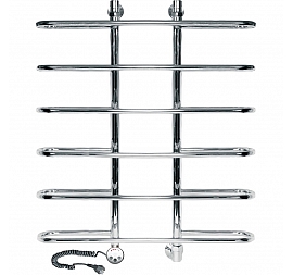 Полотенцесушитель электрический Ника Mix Вираж L 80x60 см 6 перекладин