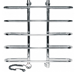 Полотенцесушитель электрический Ника Mix Вираж L 60x60 см 5 перекладин