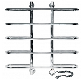 Полотенцесушитель электрический Ника Mix Вираж R 60x60 см 5 перекладин