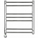 Полотенцесушитель электрический Lemark Poseidon LM42607E 50х60 см 7 перекладин
