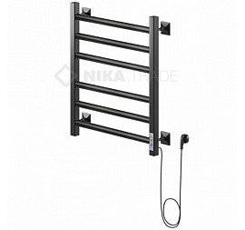 Полотенцесушитель электрический Ника Step-1 60/50 60х50 см черный