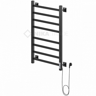Полотенцесушитель электрический Ника Step-1 80/40 80х40 см черный