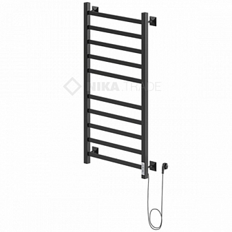 Полотенцесушитель электрический Ника Step-1 100/50 100х50 см черный