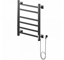 Полотенцесушитель электрический Ника Step-2 60/50 60х50 см черный