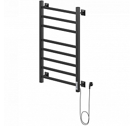 Полотенцесушитель электрический Ника Step-2 80/40 80х40 см черный