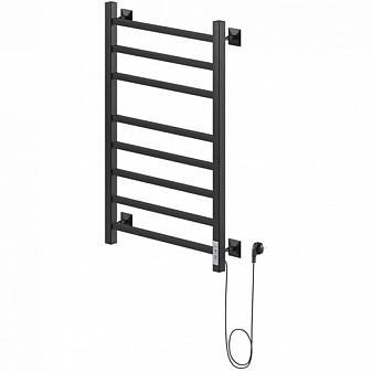 Полотенцесушитель электрический Ника Step-2 80/40 80х40 см черный