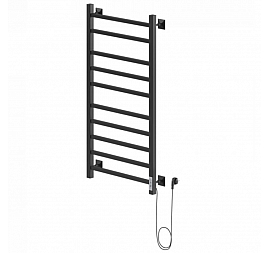 Полотенцесушитель электрический Ника Step-2 100/50 100х50 см черный