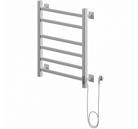 Полотенцесушитель электрический Ника Step-2 60/50 60х50 см белый/хром