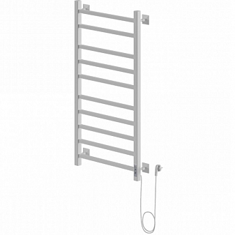 Полотенцесушитель электрический Ника Step-2 100/50 100х50 см белый/хром