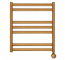 Полотенцесушитель электрический Lemark Status LM44607EBR 50х60 см 7 перекладин