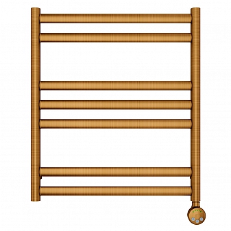 Полотенцесушитель электрический Lemark Status LM44607EBR 50х60 см 7 перекладин