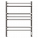 Полотенцесушитель электрический Lemark Luna LM41707Z 50х70 см 7 перекладин
