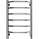 Полотенцесушитель Terminus Виктория П6 400х650 электро (quick touch) 40х65 см