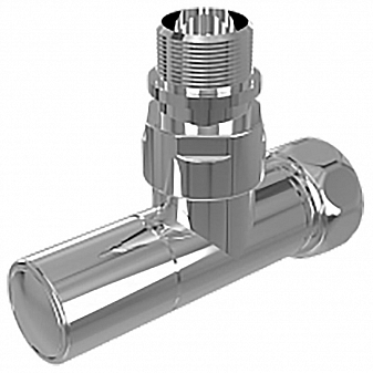 Вентиль запорный угловой Terminus 3/4"х1/2" г/ш
