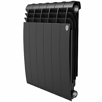 Радиатор алюминиевый Royal Thermo Biliner Alum 500 Noir Sable 4 секции