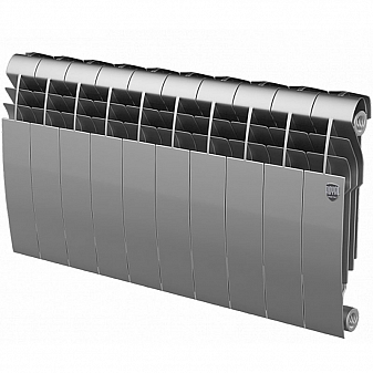 Радиатор биметаллический Royal Thermo Biliner 350 Silver Satin 10 секций