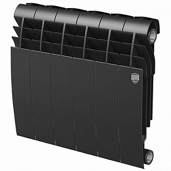 Радиатор биметаллический Royal Thermo Biliner 350 Noir Sable 6 секций