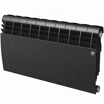 Радиатор биметаллический Royal Thermo Biliner 350 Noir Sable 10 секций