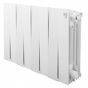 Радиатор биметаллический Royal Thermo Pianoforte 300 Bianco Traffico 8 секций