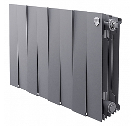 Радиатор биметаллический Royal Thermo Pianoforte 300 Silver Satin 8 секций