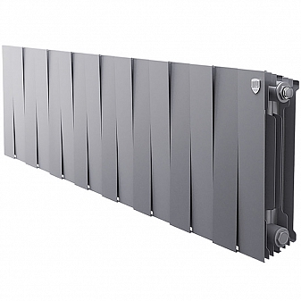 Радиатор биметаллический Royal Thermo Pianoforte 300 Silver Satin 16 секций