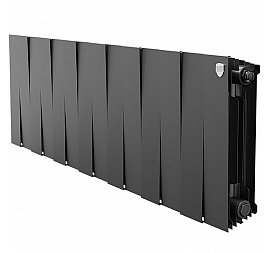 Радиатор биметаллический Royal Thermo Pianoforte 300 Noir Sable 14 секций