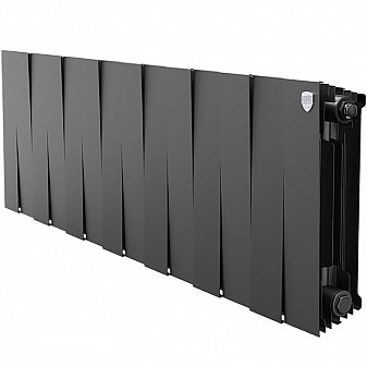 Радиатор биметаллический Royal Thermo Pianoforte 300 Noir Sable 14 секций