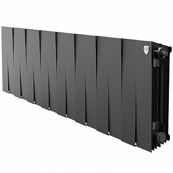 Радиатор биметаллический Royal Thermo Pianoforte 300 Noir Sable 16 секций