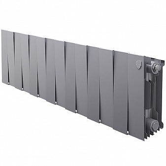 Радиатор биметаллический Royal Thermo Pianoforte 200 Silver Satin 14 секций
