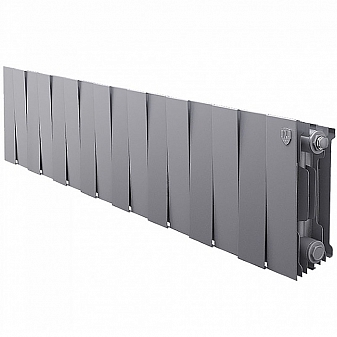 Радиатор биметаллический Royal Thermo Pianoforte 200 Silver Satin 16 секций