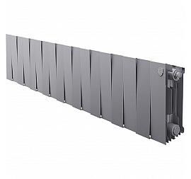 Радиатор биметаллический Royal Thermo Pianoforte 200 Silver Satin 18 секций