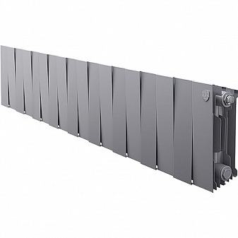 Радиатор биметаллический Royal Thermo Pianoforte 200 Silver Satin 18 секций