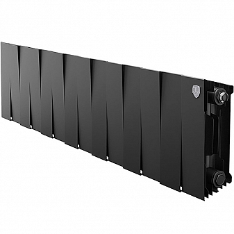 Радиатор биметаллический Royal Thermo Pianoforte 200 Noir Sable 14 секций