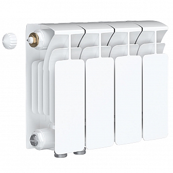 Радиатор биметаллический Rifar Base Ventil 200 BVL 4 секции