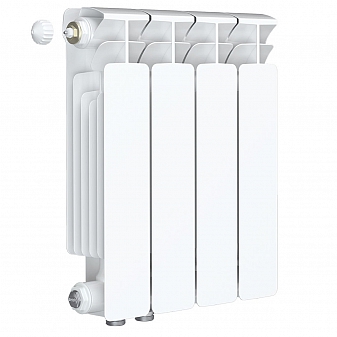 Радиатор биметаллический Rifar Base Ventil 350 BVL 4 секции